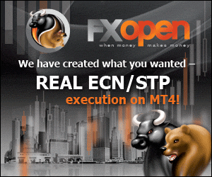 fxopen forex broker banner image